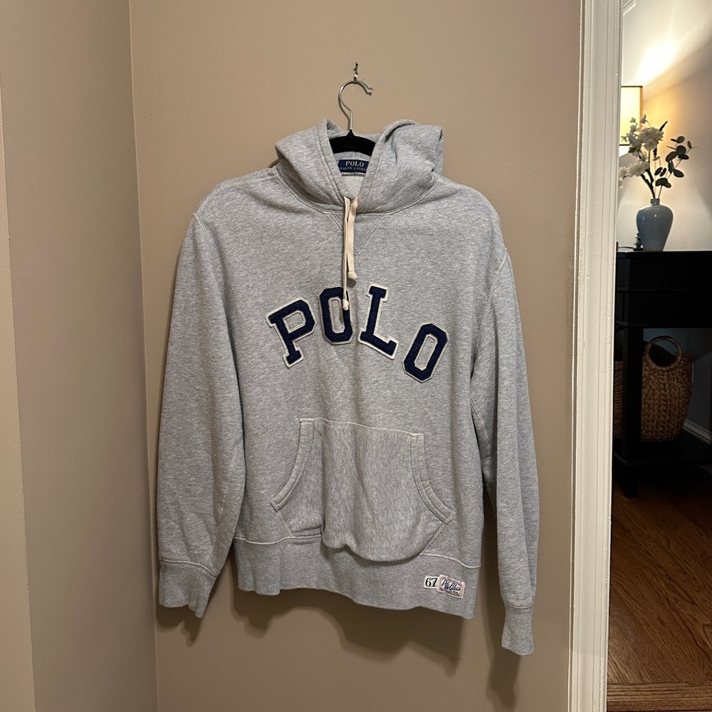 Polo Gray Hoodie